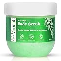 De Tan Moringa Exfoliating Body Scrub 200 gms for Glowing, Soft, Smooth Skin | Remove Tan, Blackhead, Dirt &amp; Dead Skin with Coffee, Walnut, Vitamin C, Probiotics &amp; Niacinamide | Paraben &amp; Sulphate Free |100% Vegan