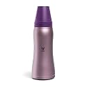 VAYA Drynk Max 900 ml - Vacuum Insulated Stainless Steel Thermos Flask, Water Bottle (with Gulper lid and 2 Cups) - Purple