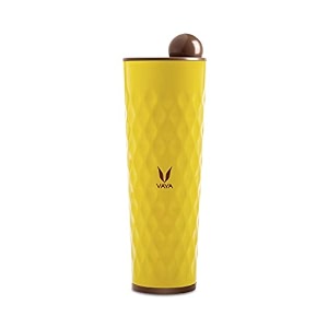 vaya drynk max with globe lid - vacuum insulated steel flask 900 ml  stainless steel water bottle  hot amp cold water bottle for office or school  12 hrs hot amp 18 hrs cold  color - purple