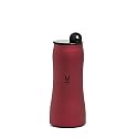 VAYA DRYNK Max with Globe Lid - Vacuum Insulated Steel Flask 900 ml | Stainless Steel Water Bottle | Hot &amp; Cold Water Bottle for Office or School | 12 Hrs Hot &amp; 18 Hrs Cold | Color - Red