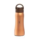Vaya Drynk Max with Loop Lid - Stainless Steel Insulated Bottle, BPA-Free, Easy-to-Carry, 900ml, Saffron