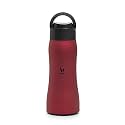 Vaya Drynk Max with Loop Lid - Stainless Steel Insulated Bottle, BPA-Free, Easy-to-Carry, 900ml, Red