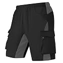 VAYAGER Men39s Hiking Cargo Shorts Lightweight Multi