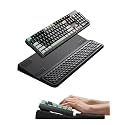 Vaydeer Extra-Large Keyboard Wrist Rest, Ergonomic Keyboard Stand with Wrist Rest, Ergonomic Keyboard Riser with Soft Memory Foam Cushion for Typing, Gaming, Home Office, Carpal Tunnel Pain Relief