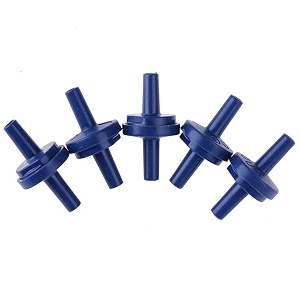 vayinato aquarium air pump check valve one way 5 pcs - fish tank non-return valve plastic accessories transparent