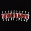Vayinato Aquarium Air Pump Check Valve One Way, 10 Pcs - Fish Tank Non-Return Valve Plastic Accessories (Blue)