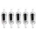 Vayinato Aquarium Air Pump Check Valve One Way, 5 Pcs - Fish Tank Non-Return Valve Plastic Accessories (Blue)
