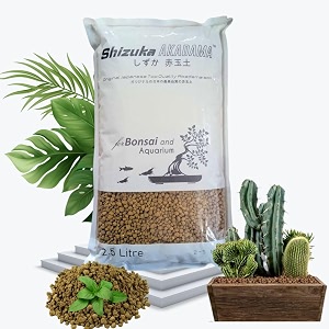 vayinato shizuka akadama japan soil for bonsai succulant and aquarium 25 l medium 5 by pezlifeworld