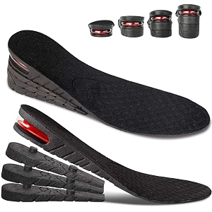 vazzlox height increase insoles for men amp women soft 4-layer height hoppers for men comfortable breathable amp adjustable height insoles for men lift up to 9cm height booster shoe heel orthotic soles