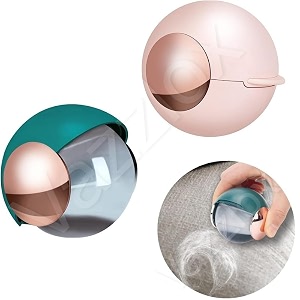 vazzlox lint roller ball sticky reusable washable portable lint remover for clothes lynch remover ball gel lint roller for clothes dust pet hair fur remover from clothes lint remover ball multicolor