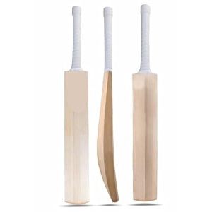 vb sports plain kashmir willow cricket bat full size suitable for hard tennis ball all-round style short handle pack of 1 large