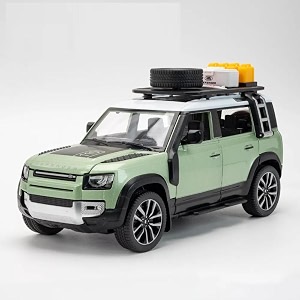 vbe 124 defender outdoor edition die-cast metal pull back car with 6 openable doors with sound and light toy decoration car best gift toys for kids multicolour