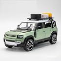 VBE 1:24 Defender Outdoor Edition Die-Cast Metal Pull Back Car with 6 Openable Doors with Sound and Light Toy Decoration car Best Gift Toys for Kids ?Multicolour?