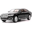 VBE 1:24 Diecast B-m-w 7 Series 760Li Metal Pull Back Car with 6 Openable Doors with Sound and Light Toy Decoration car Best Gift Toys for Kids Boys ?Color As Per Stock?