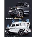 VBE 1:24 Mercedees-Benz Barbos G800 Alloy Off-Road Car Model | Pull Back Car with Sound and Light Effects | Perfect Christmas or Birthday Gift for Adults and Children?Multicolour?