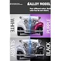 VBE Compatible for 1:24 Mercedees Benz 500K Toy Car Model, Diecast Collectible Pull Back Model Car with Sound and Light, Toy Gift Vehicles for Adults Kids Boys Girls ?Pink Color?
