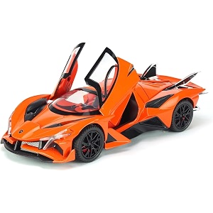 vbe compatible for 132 apollo evo toy car model diecast collectible pull back model car with sound and light toy gift vehicles for adults kids boys girlsorange