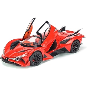 vbe compatible for 132 apollo evo toy car model diecast collectible pull back model car with sound and light toy gift vehicles for adults kids boys girlsred