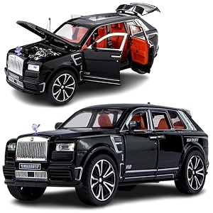 vbe compatible for 132 rolls royce masory toy car model diecast collectible pull back model car with sound and light toy gift vehicles for adults kids boys girlsblack