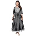Vbuyz Women39s Cotton Blend Print amp Embroidered