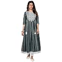 Vbuyz Women39s Cotton Blend Print amp Embroidered