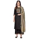 Vbuyz Women39s Cotton Blend Solid Straight Stitched