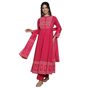 Vbuyz WomenS Cotton Floral Print Straight Stitched