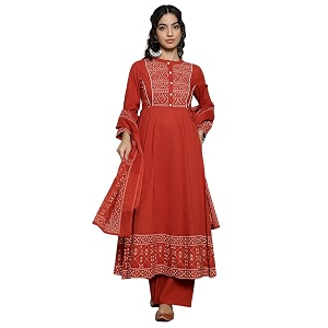 Vbuyz WomenS Cotton Floral Print Straight Stitched