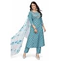 Vbuyz Women39s Cotton Printed A-Line Regular Fit