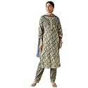 Vbuyz Women39S Floral Print Straight Cotton Blue
