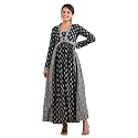 Vbuyz Women39s Floral Print Anarkali Jaipuri Cotton