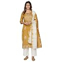 Vbuyz Women39s Printed amp Embroidered Straight Cotton