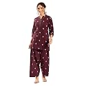 Vbuyz Women39s Printed amp sequience work A-line