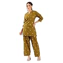 Vbuyz Women39s Printed amp sequience work A-line