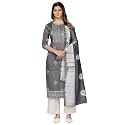 Vbuyz Women39s Printed amp Embroidered Straight Cotton
