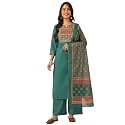 Vbuyz Women Ajrakh With Yoke design Cotton