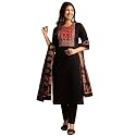 Vbuyz Women Ajrakh With Yoke design Cotton