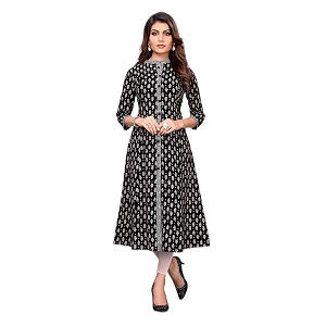 Vbuyz Women Cotton Flared Kurti VF-KU-356