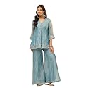 Vbuyz Women Floral Embroidery Stylish A-Line Fandy