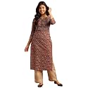 Vbuyz Women Floral Print with Yoke Details