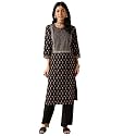 Vbuyz Women Floral Print with Yoke Details
