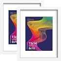 VCK 11x14 Picture Frame 2 Pack White