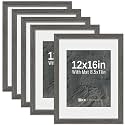 VCK 12x16 Frame 5 Pack Grey Wood