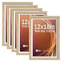 VCK 12x18 Frame 5 Pack Natural Wood