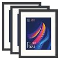 VCK 16x20 Frames 3 Pack Black Wood
