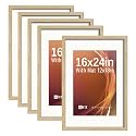 VCK 16x24 Picture Frame 5 Pack Natural