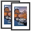 VCK 16x24 Picture Frame with Plexiglass Black