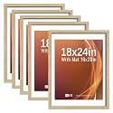 VCK 18x24 Poster Frame 5 Pack Natural