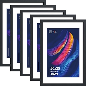 VCK 20x30 Poster Frame 5 Pack Black