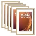 VCK 20x30 Poster Frame 5 Pack Natural